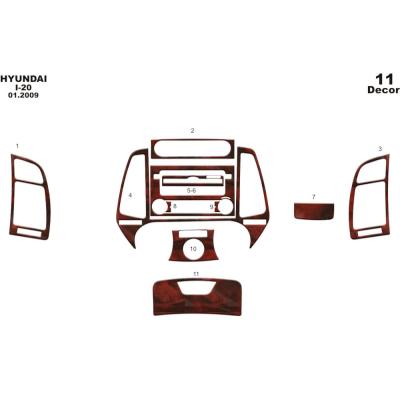 Hyundai i20 Torpido Kaplama 2009 11 Parça