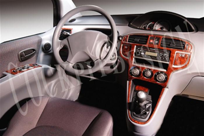 Консоль Hyundai Matrix шпон красного дерева 2006 г. 13 шт.