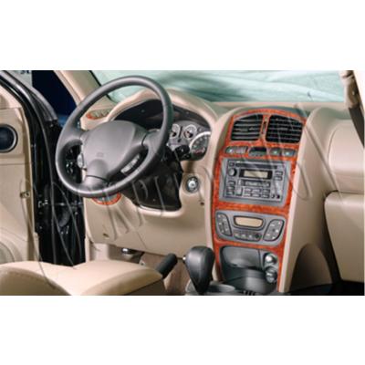 Консоль Hyundai Santa Fe, шпон красного дерева 2002-2006 гг., 9 шт.