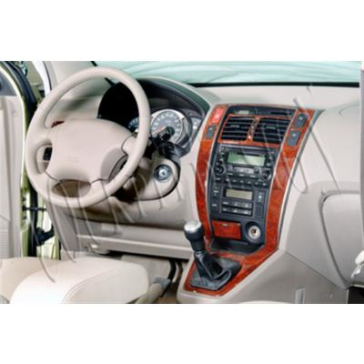 Hyundai Tucson Konsol-Torpido Kaplama 2004-2010 9 Parça