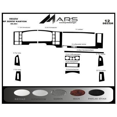 Isuzu Npr Serisi Konsol-Torpido Kaplama 2009 12 Parça