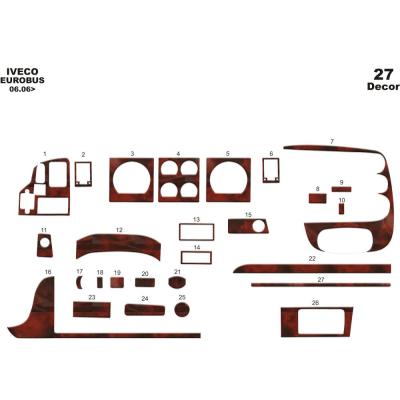 Iveco Eurobus Torpido Kaplama 2006 27 Parça
