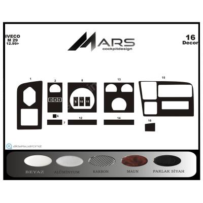 Iveco M29 120 Turbo Konsol-Torpido Kaplama 1999-2002 16 Parça