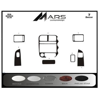 Kia Bongo Konsol-Torpido Kaplama 2009 7 Parça