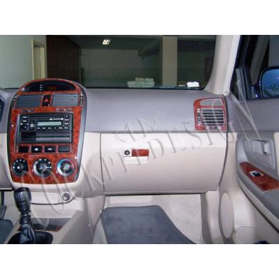 Kia Cerato LX Sedan Konsol-Torpido Kaplama 2004-2007 8 Parça