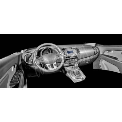 Kia Sportage Piano Black Kaplama 2011 15 Parça 