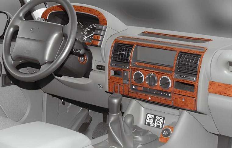 Консоль Land Rover Discovery, шпон красного дерева 1998-2004 гг., 24 шт.