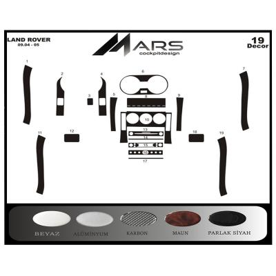 Land Rover Freelander Konsol-Torpido Kaplama 2004-2006 19 Parça