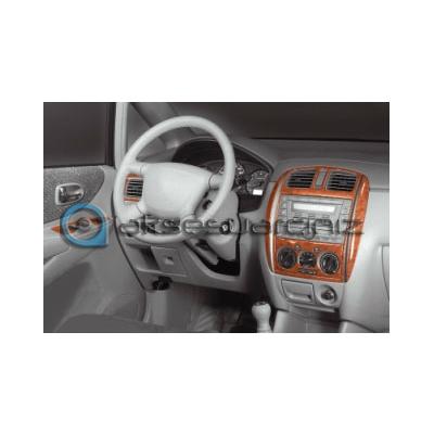 Консоль Mazda Premacy, шпон красного дерева 1999-2004 гг., 13 шт.