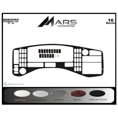 Mercedes 403 Konsol-Torpido Kaplama 1997-2000 16 Parça
