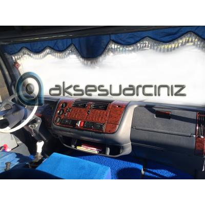 Mercedes Atego Axor Консоль шпон красного дерева 2001-2004 51 шт.