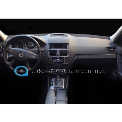 Mercedes C 180 Piano Black Coating 2006 17 Pieces