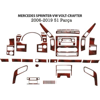 Mercedes Sprinter-Crafter Torpido Kaplama  2006 51 Parça