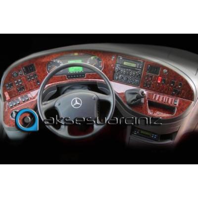 Консоль Mercedes Travego шпон красного дерева 2005-2010 гг. 20 шт.