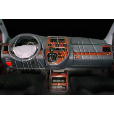 Консоль Mercedes Vito Caravan шпон красного дерева 1999-2004 гг., 39 шт.