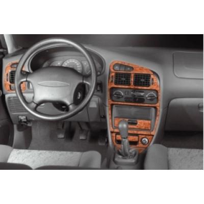 Mitsubishi Colt - Консоль Lancer, шпон красного дерева 1992-1996 гг., 14 шт.