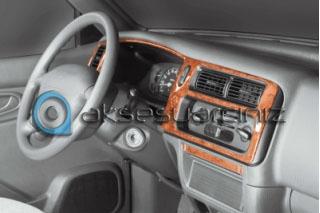 Mitsubishi L200 Konsol-Torpido Kaplama 1996-2007 16 Parça