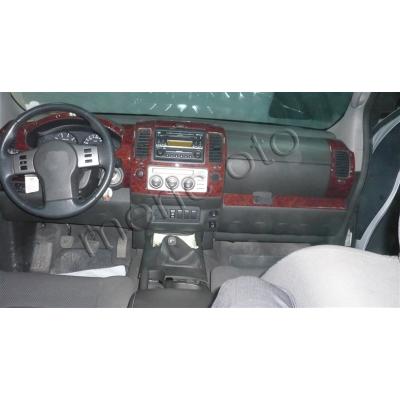Nissan Navara Konsol-Torpido Kaplama 2006-2010 12 Parça
