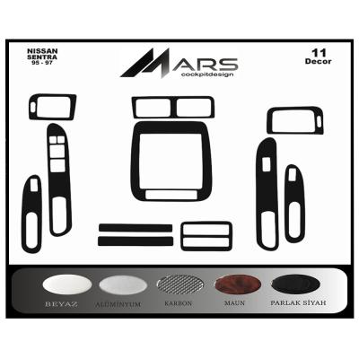 Nissan Sentra Konsol-Torpido Kaplama 1995-1997 11 Parça