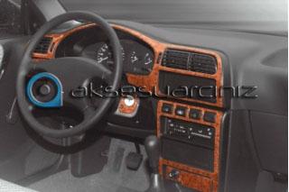 Консоль Nissan Sunny, шпон красного дерева 1991-1995 гг., 12 шт.