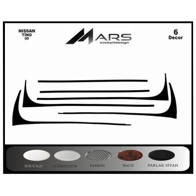 Nissan Tino Konsol-Torpido Kaplama 2000 6 Parça