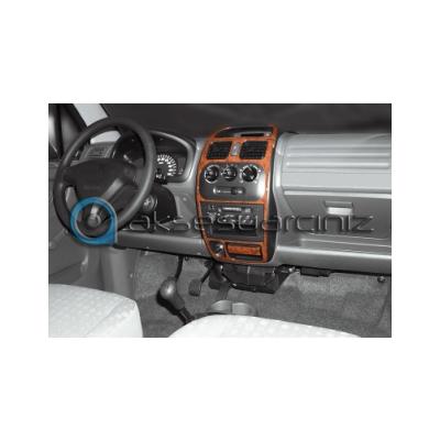 Консоль Opel Agila, шпон красного дерева 2000-2003 гг., 3 шт.