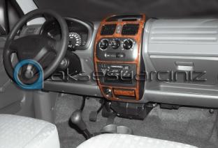 Opel Agila Armaturenbrett- und Konsolenverkleidung  2000-2003 3 teilig