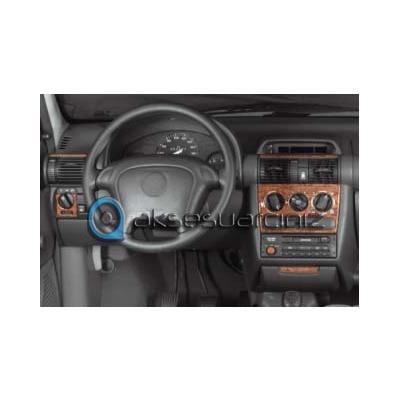 Opel Corsa B / Tigra / Combo Консоль-шпон красного дерева 1993-2000 гг. 10 шт.