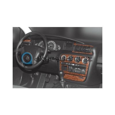 Консоль Opel Omega B, шпон красного дерева 1993-1999 гг., 7 шт.