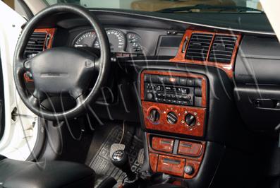 Консоль Opel Vectra B шпон красного дерева 1995-2002 гг. 20 шт.