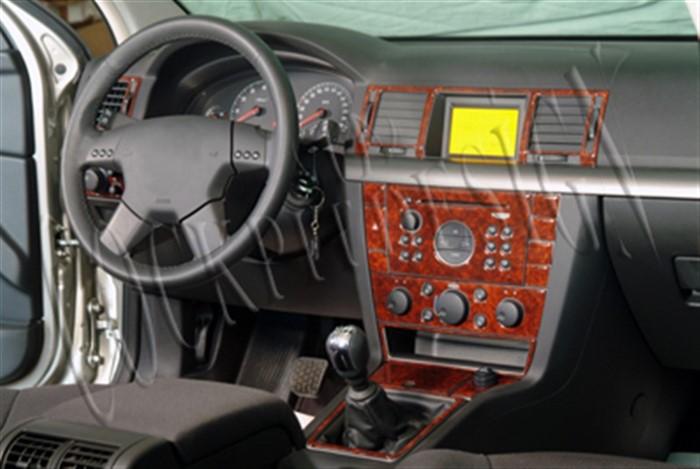 Opel Vectra C Console-Mahogany Veneer 2002-2008 22 Pieces