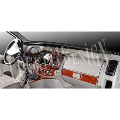 Opel Vivaro - Дорожная консоль, отделка под красное дерево 2007-201 гг., 18 шт.