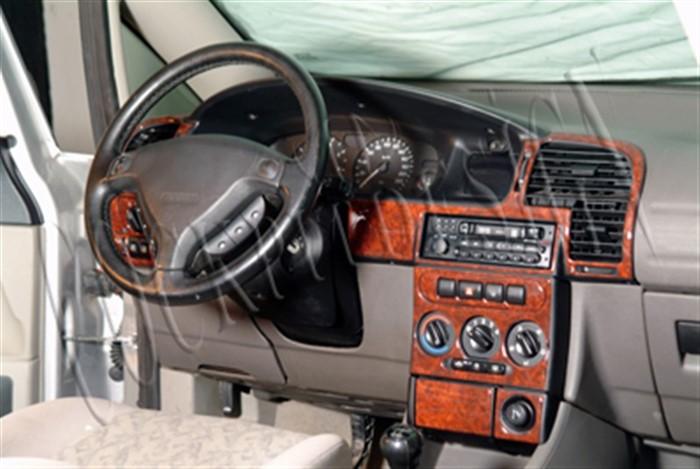 Консоль Opel Zafira шпон красного дерева 1999-2005 гг. 21 шт.