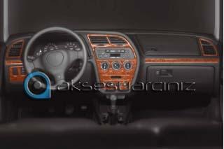 Peugeot 306 Консоль-шпон красного дерева 1993-1997 гг. 13 шт.