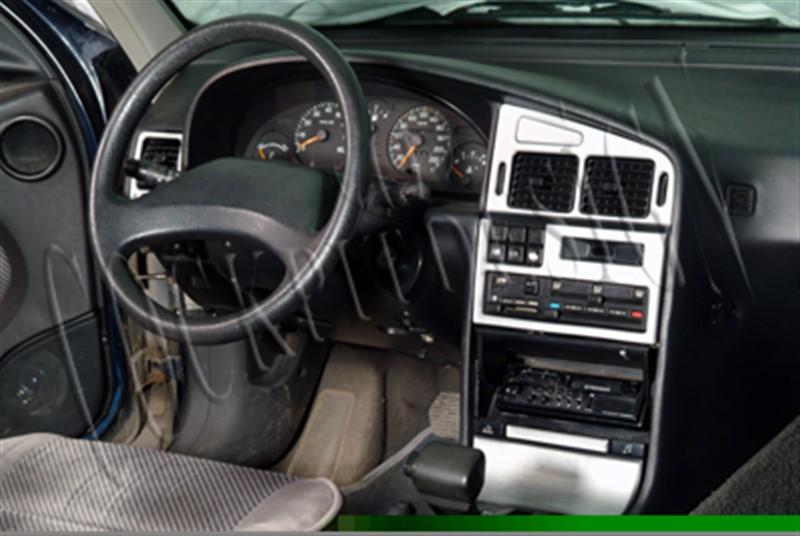 Peugeot 405 Консоль-шпон красного дерева 1992-1995 гг. 9 шт.