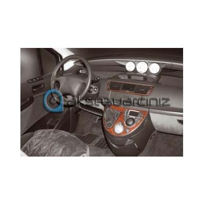 Peugeot 807 Консоль-Шпон красного дерева 2002 г. 4 шт.