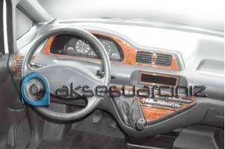 Консоль Peugeot Expert Scudo Jumpy, шпон красного дерева 1996-2006 гг., 9 шт.