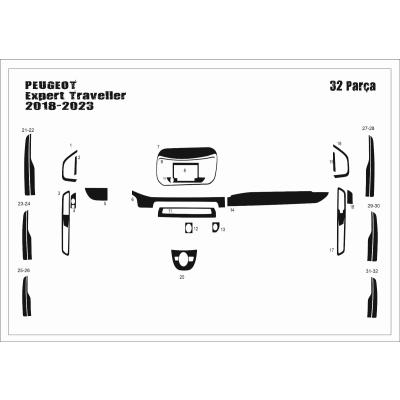 Peugeot Expert Traveller 2018-2023 20 Parça