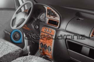 Консоль Peugeot Partner Berlingo, шпон красного дерева 1996-2002 гг., 14 шт.