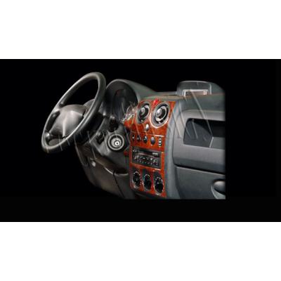 Консоль Peugeot Partner Berlingo, шпон красного дерева 2002-2008 гг., 12 шт.