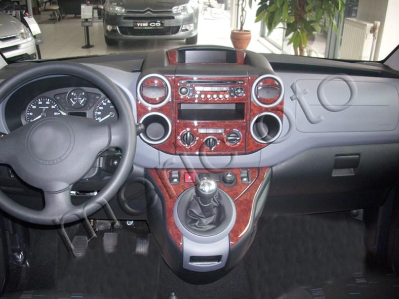 Консоль Peugeot Partner Berlingo, шпон красного дерева 2008, 40 шт.