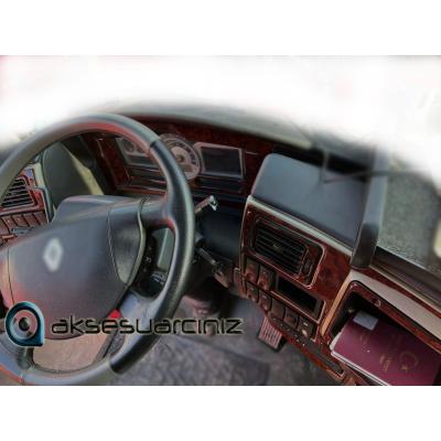 Консоль Renault Magnum, шпон красного дерева 2006 г. - 24 шт.