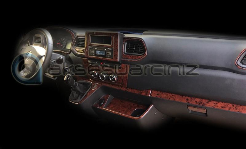 Renault Master Console-Шпон красного дерева 2020 24 шт.