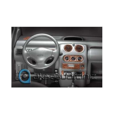 Renault Twingo Console-Mahogany Veneer 1998-2004 12 Pieces