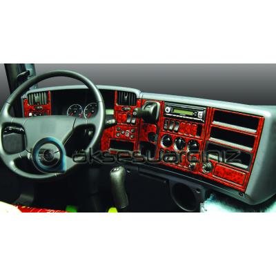 Консоль Scania R, шпон красного дерева 2004-2009 гг., 46 шт.