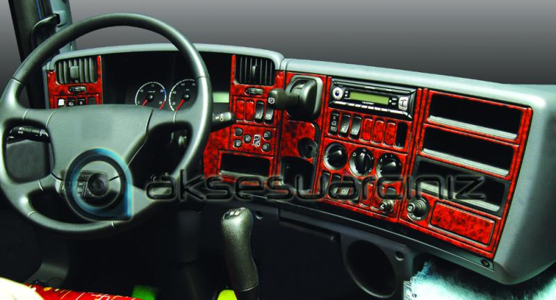 Scania R Armaturenbrett- und Konsolenverkleidung 2004-2009 46 teilig