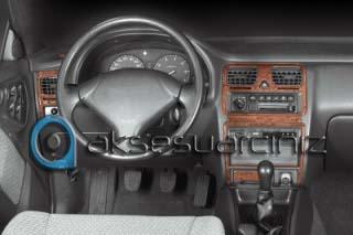 Консоль Subaru Legacy, шпон красного дерева 1994-1999 гг., 12 шт.