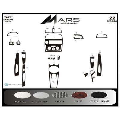 Консоль Tata Xenon 4X4, шпон красного дерева 2009 г., 26 шт.