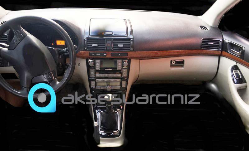 Toyota Avensis Piano Черное покрытие 2004-2005 гг. 9 шт.