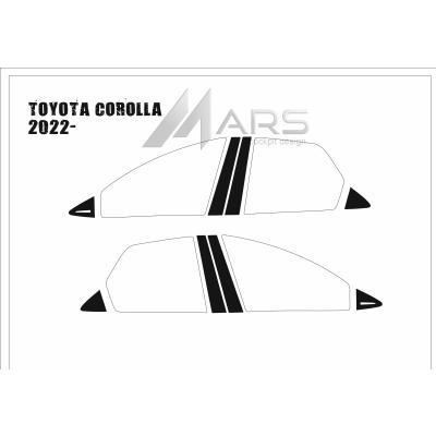 Toyota Corolla 2022- Kapı Direk Kaplama